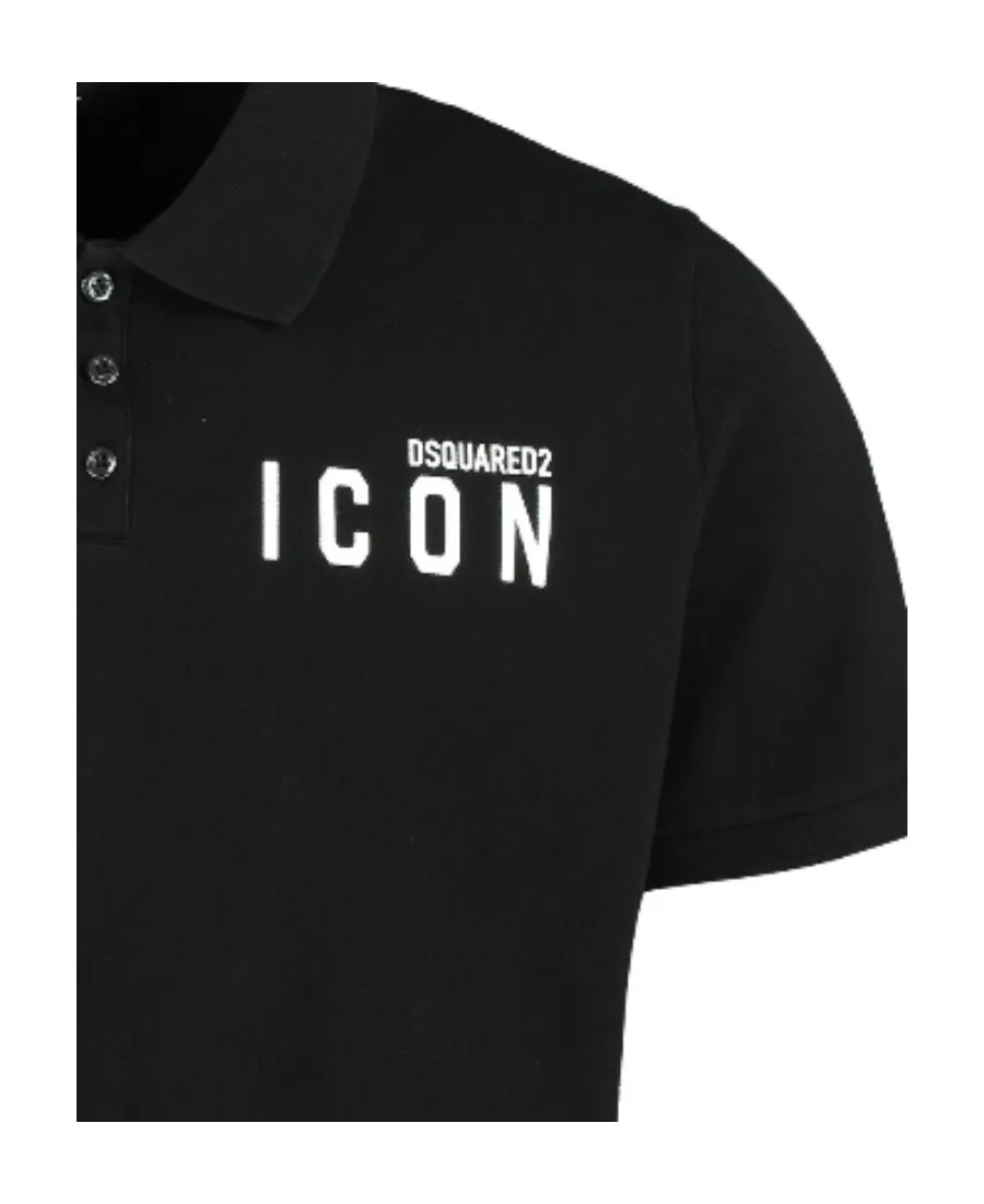 Dsquared2 Icon Printed Polo Shirt