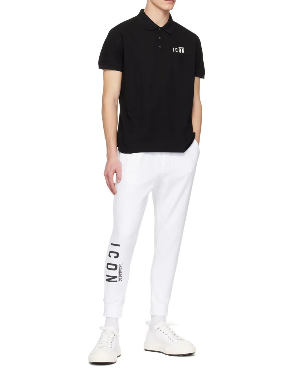 Dsquared2 Icon Printed Polo Shirt