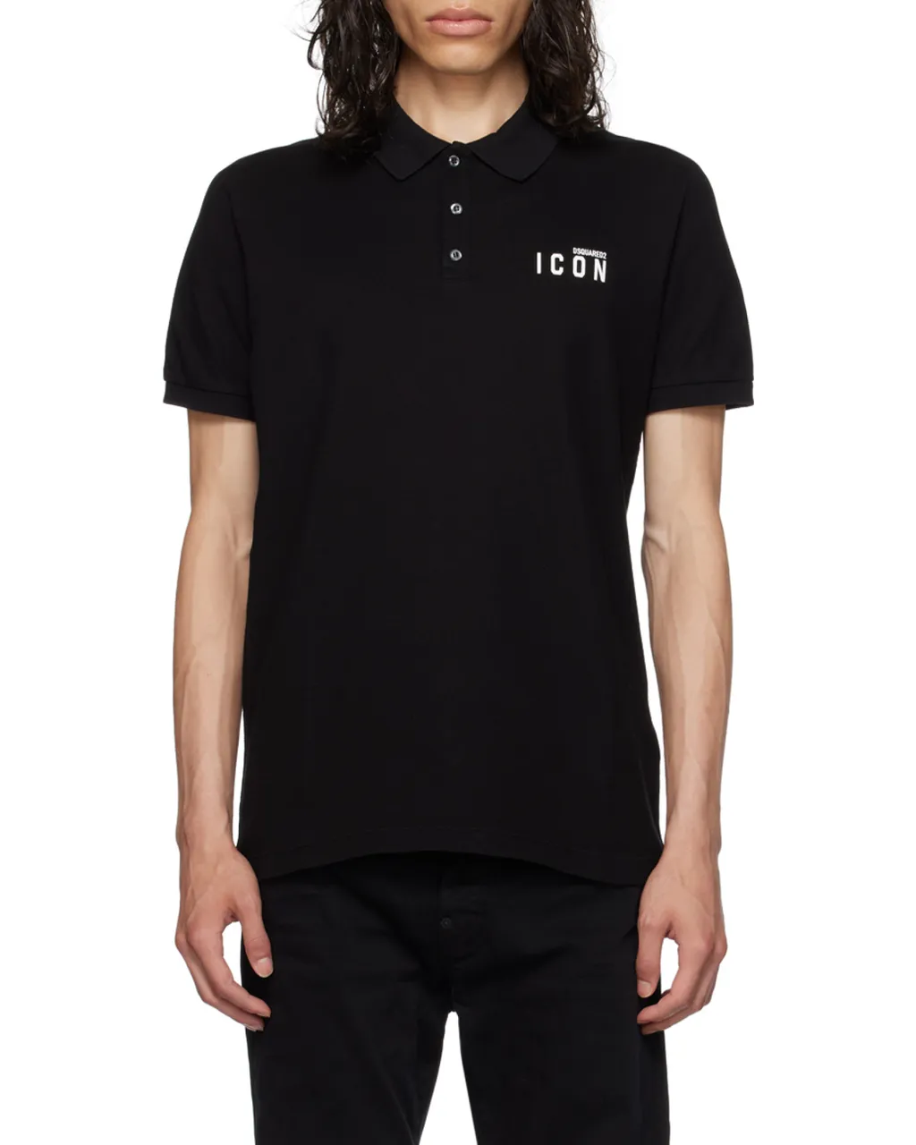 Dsquared2 Icon Printed Polo Shirt
