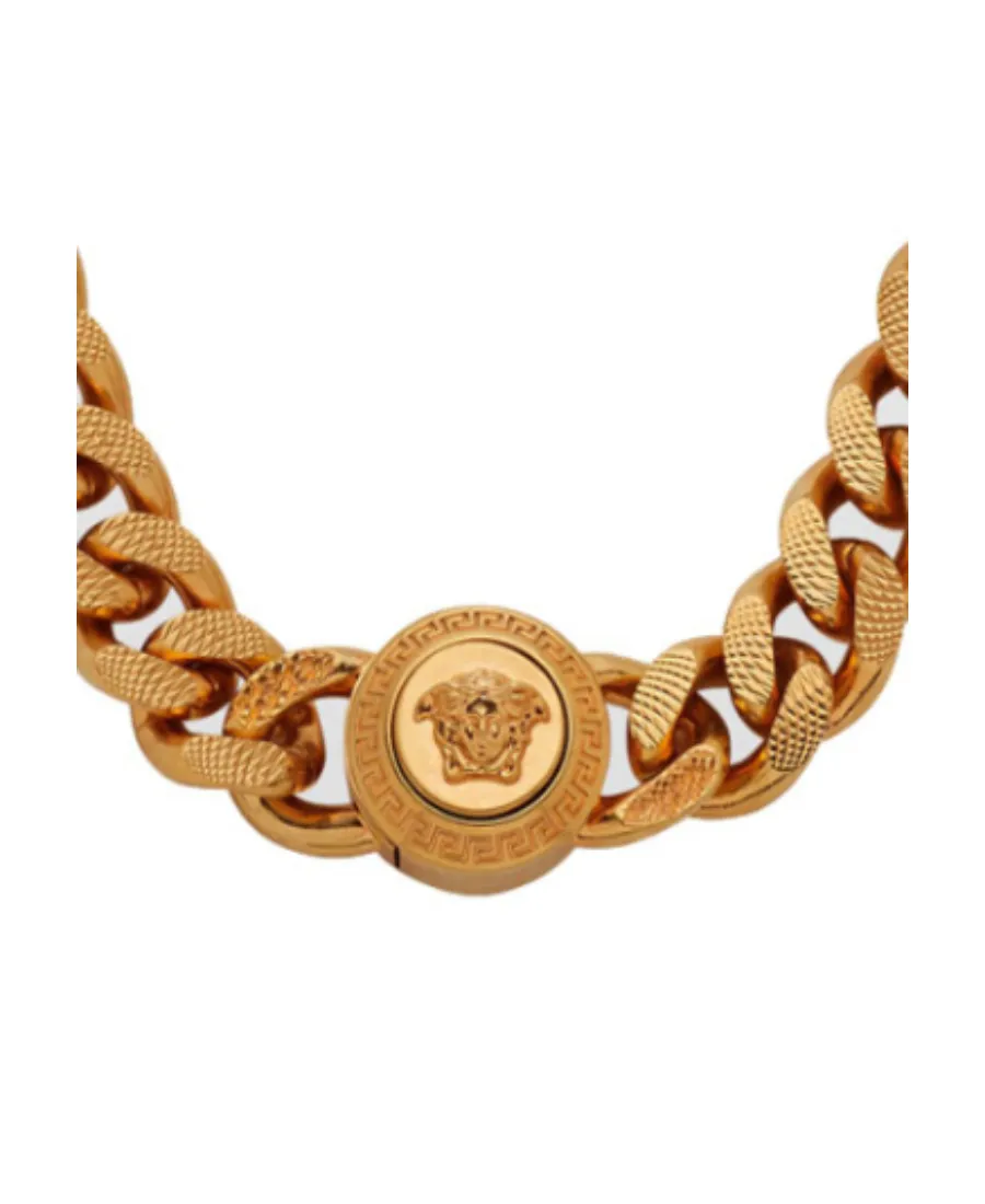 Medusa Chain-Link Necklace