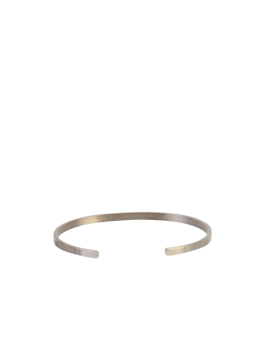 Number-Engraved Cuff Bracelet