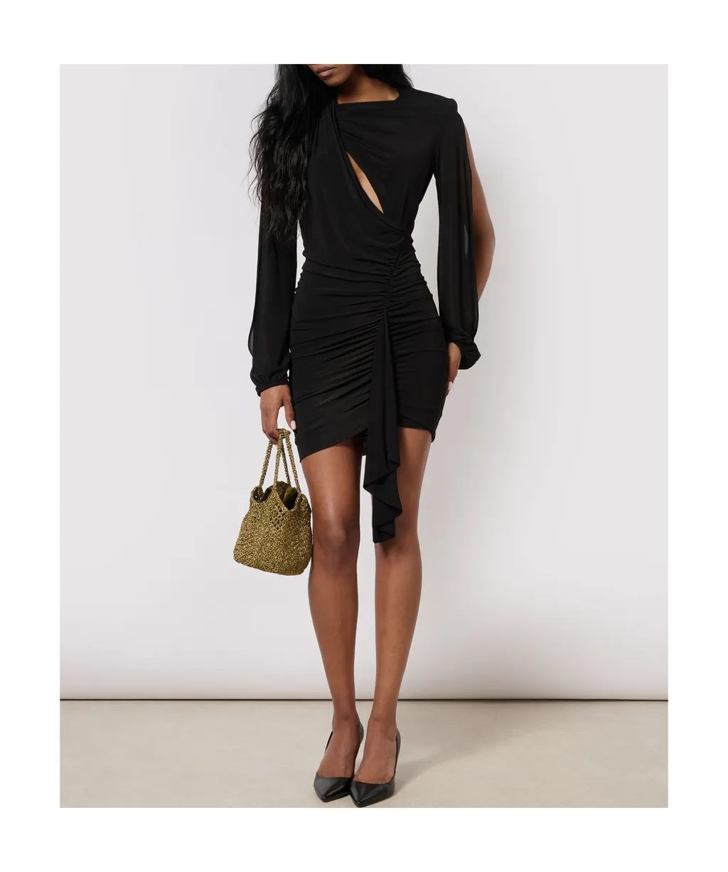 Isabel Marant Vinia Long-Sleeved Mini Dress