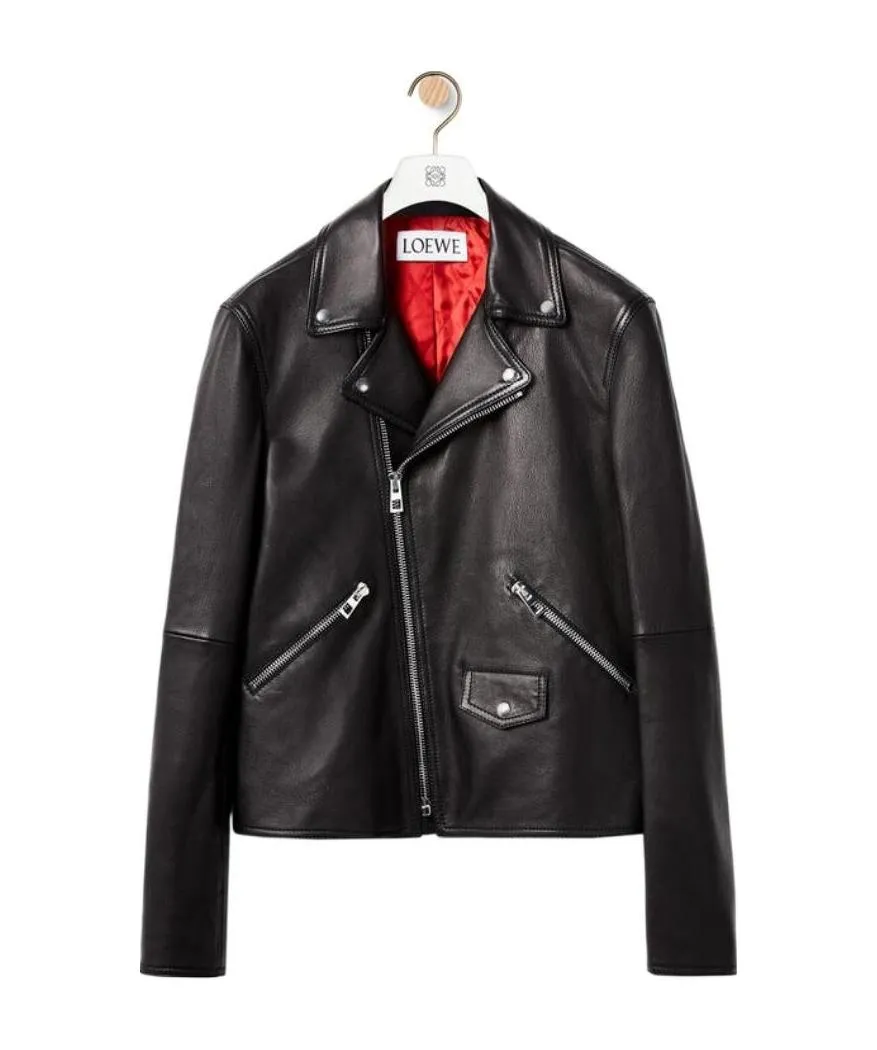 Loewe Leather Biker Jacket