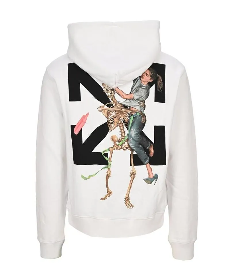 Pascal Skeleton Painting Hoodie