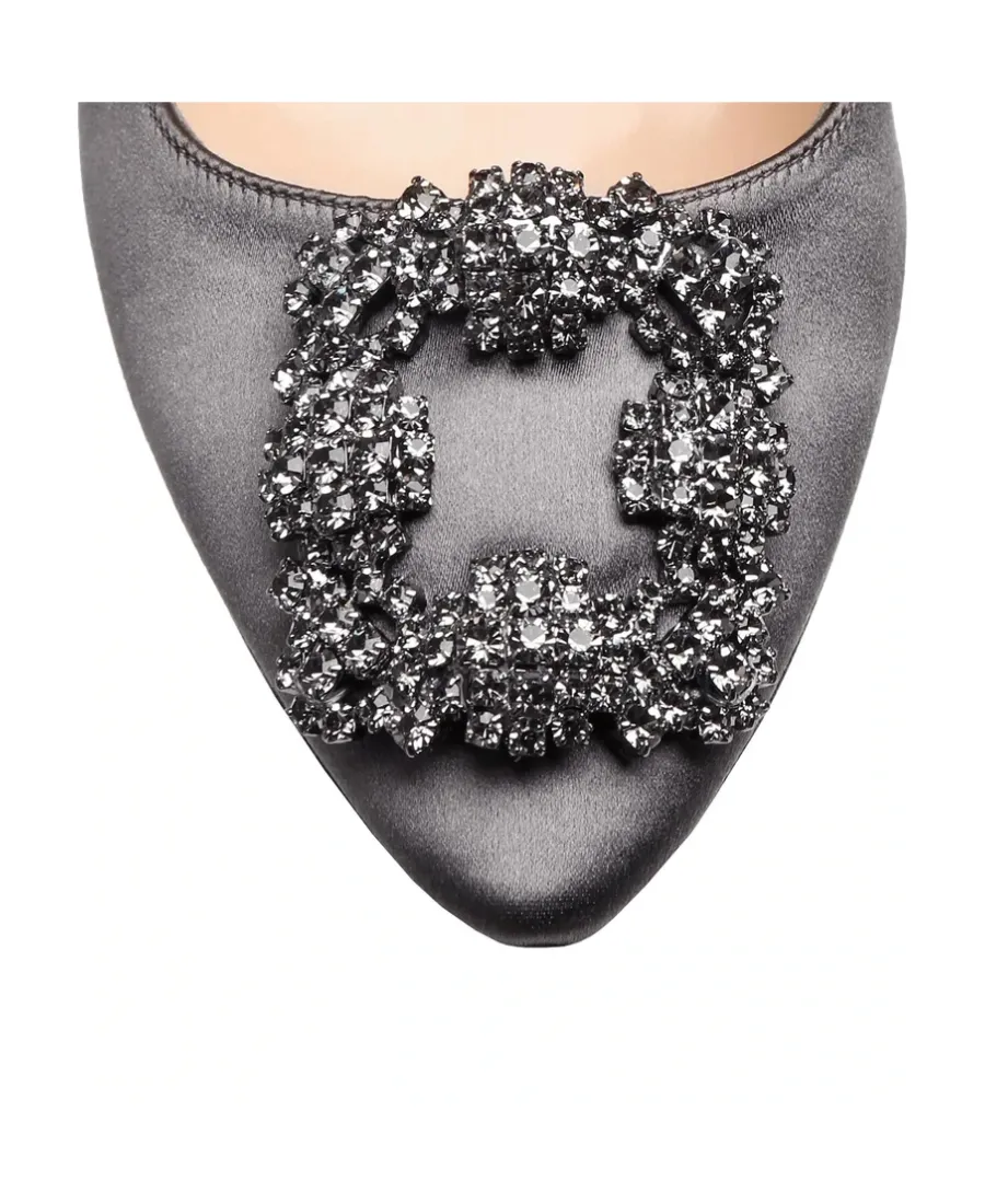 Hangisi 70 Gem Clasp High Heels