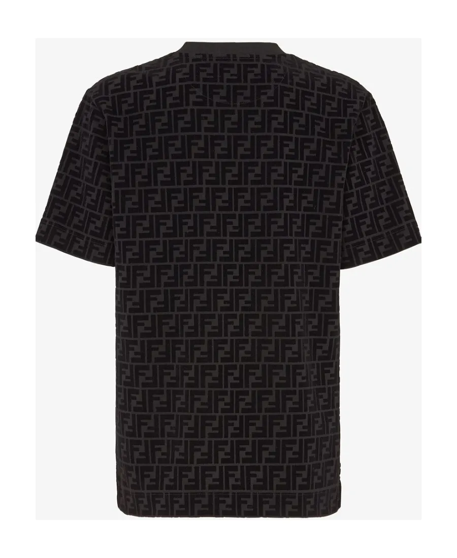 Fendi Ff Motif Oversized T-Shirt