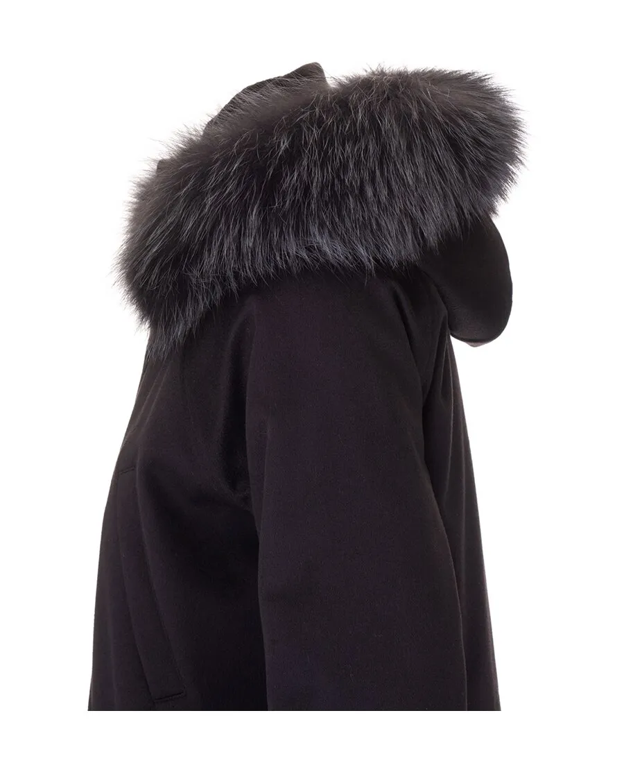 Loro Piana Icery Hooded Long Jacket