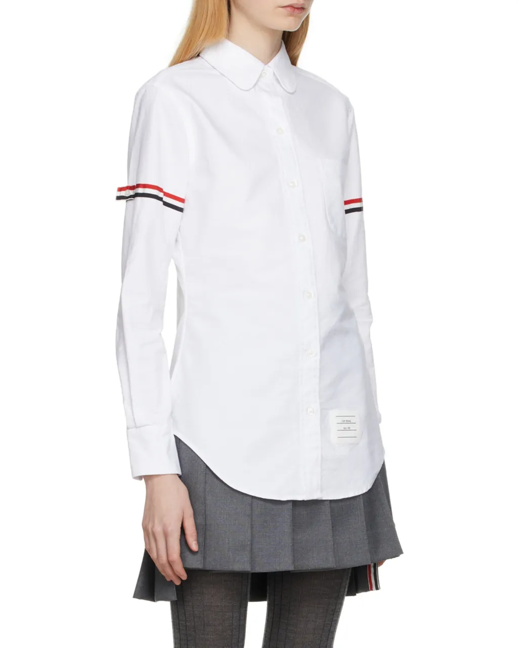Thom Browne Classic Striped Sleeve Shirt
