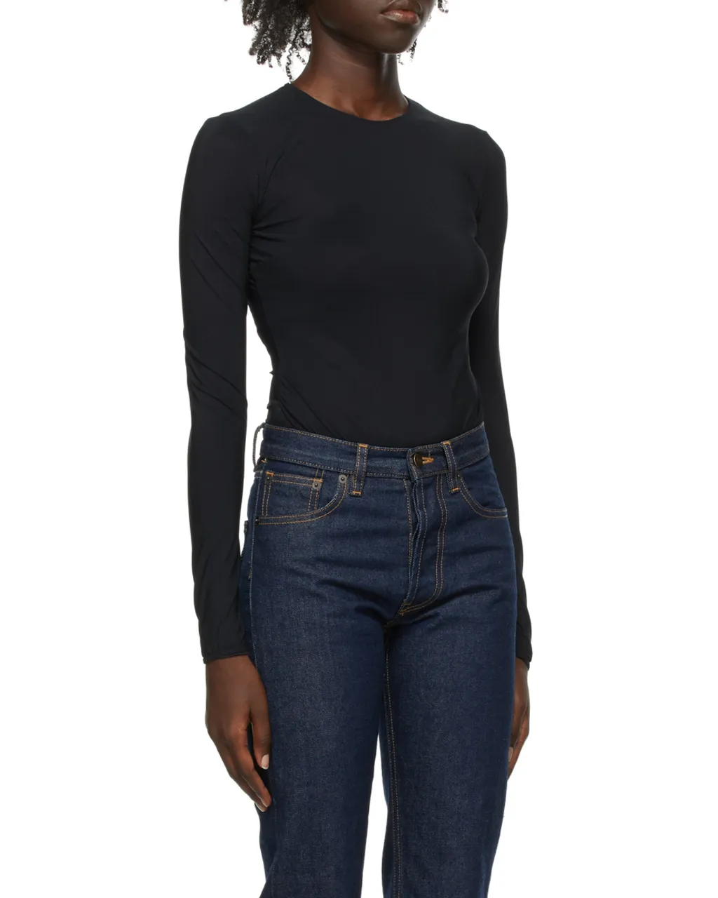 Maison Margiela Long-Sleeved Jersey Bodysuit