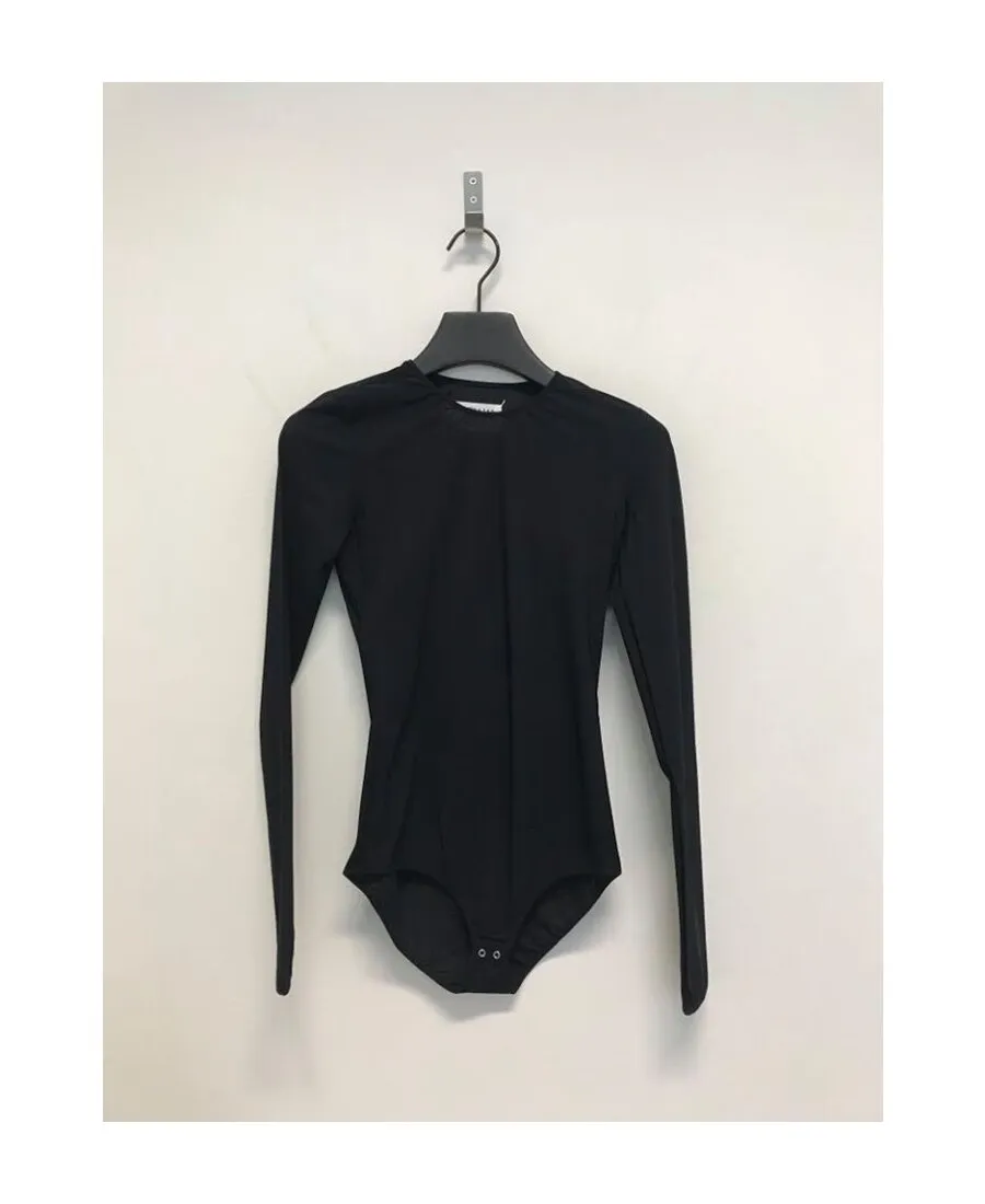 Maison Margiela Long-Sleeved Jersey Bodysuit