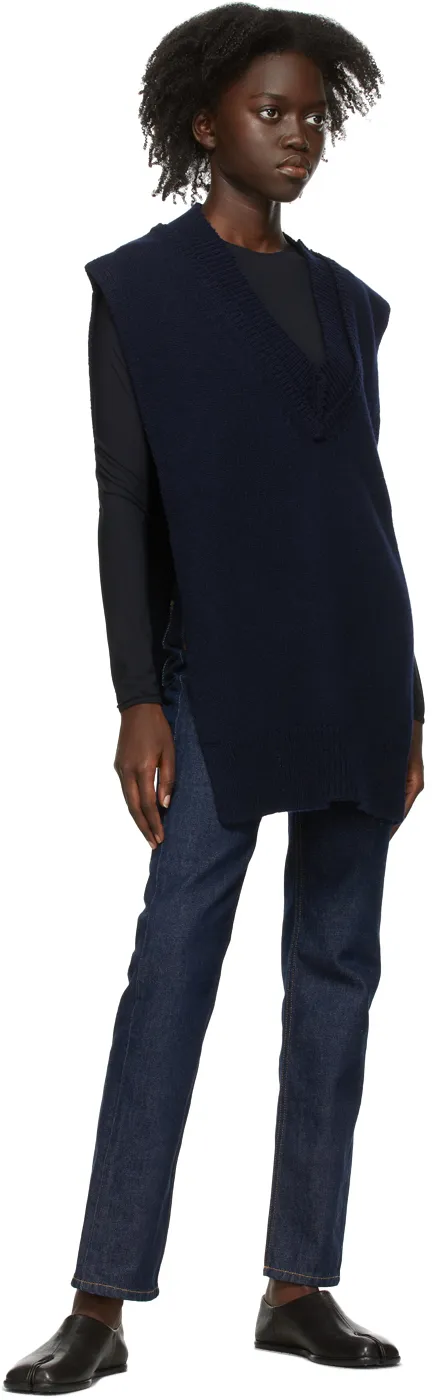 Maison Margiela Long-Sleeved Jersey Bodysuit