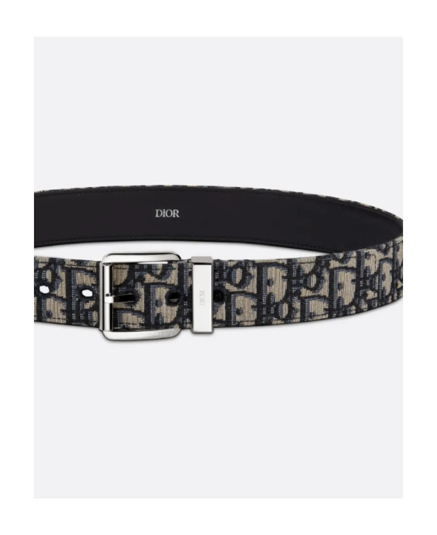 Dior Homme Jacquard Buckled Belt