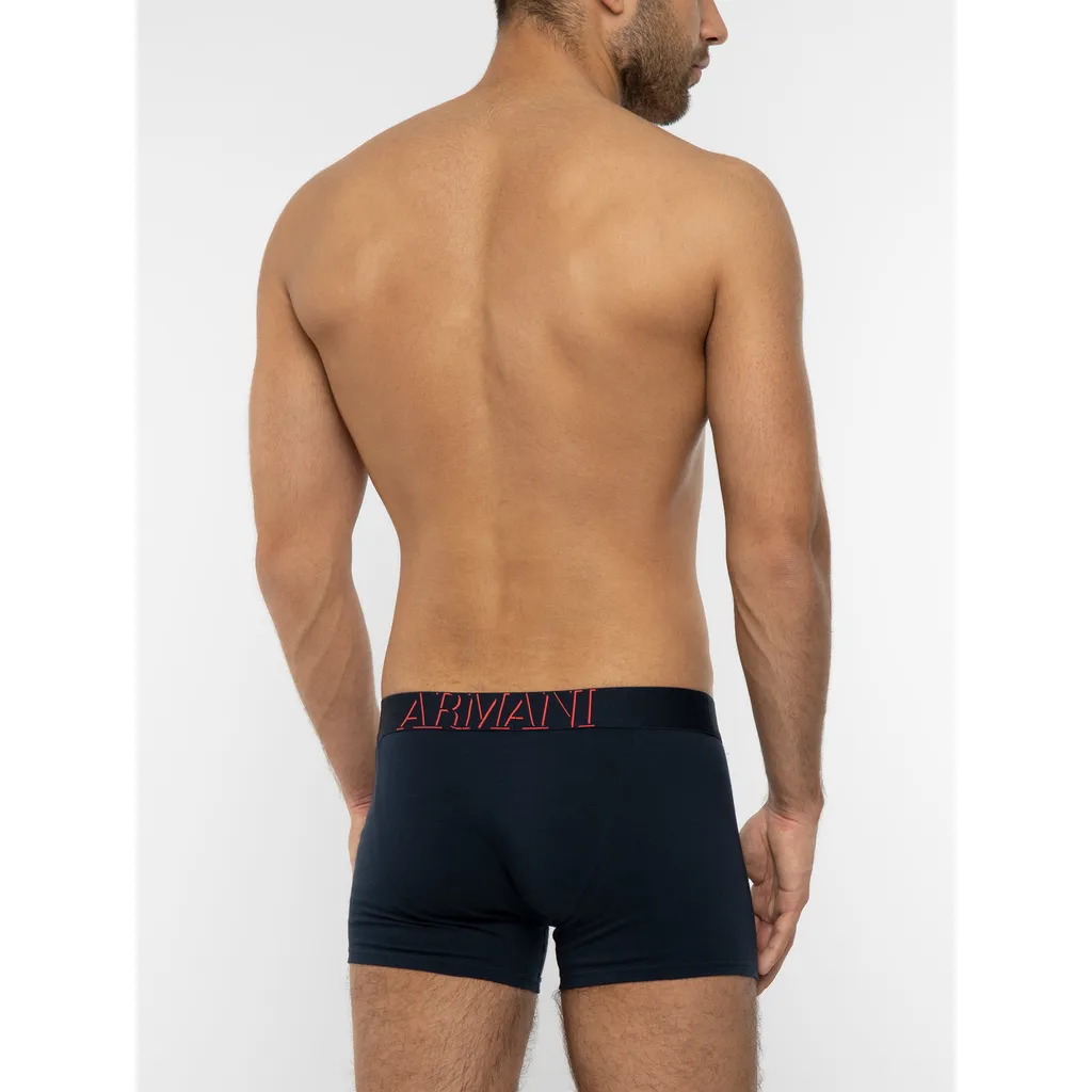 Navy Blue Logo Boxers