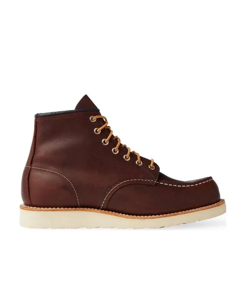 Classic Leather Boots Moc Toes