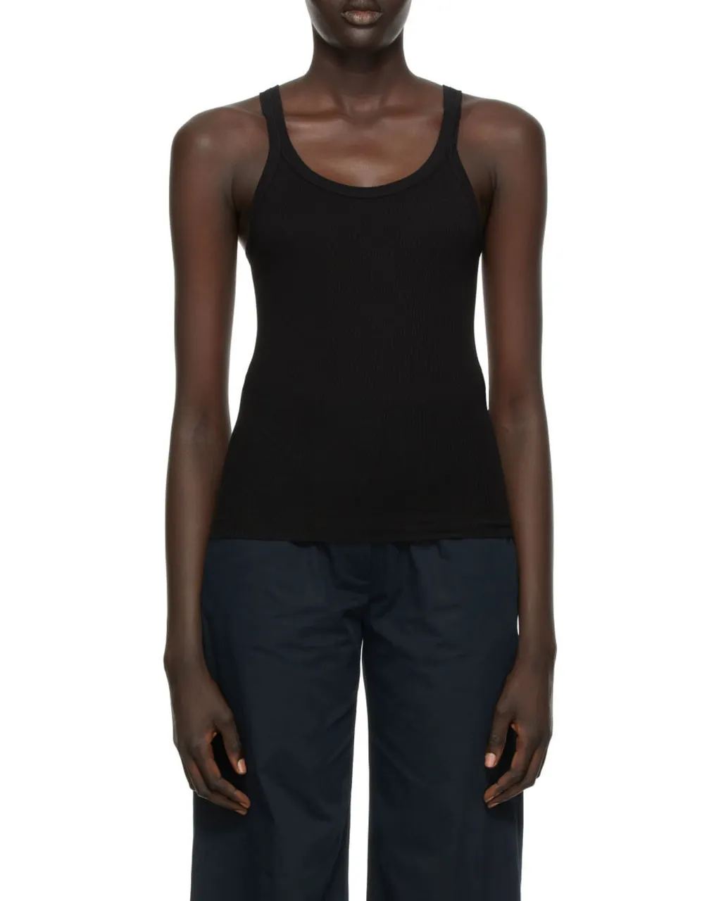 Re/Done Ribbed Tank Top