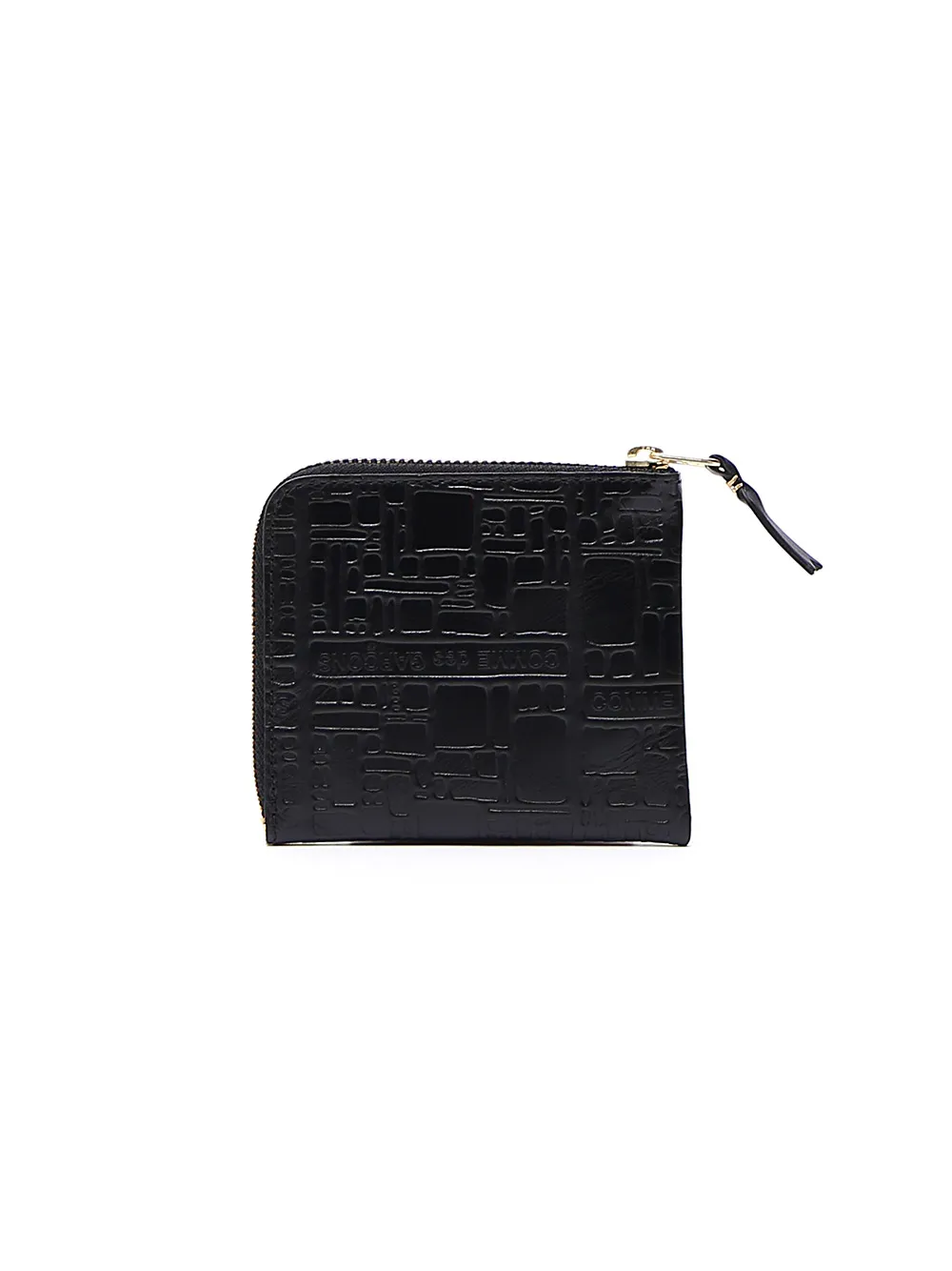 Comme Des Garons Wallet Embossed Compact Wallet