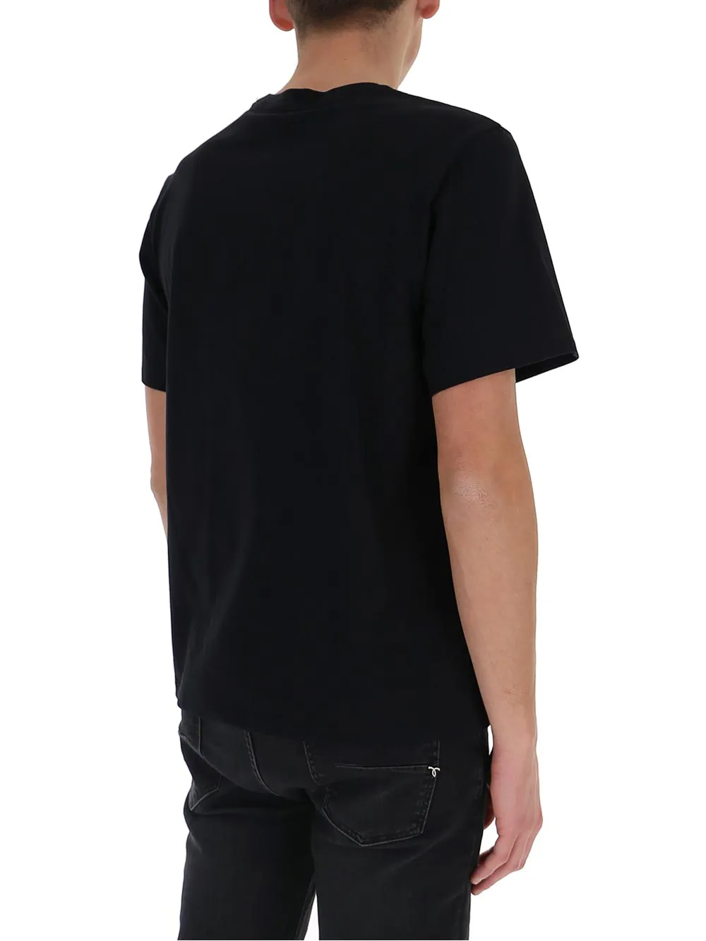 Mcm Logo Printed Round-Neck T-Shirt