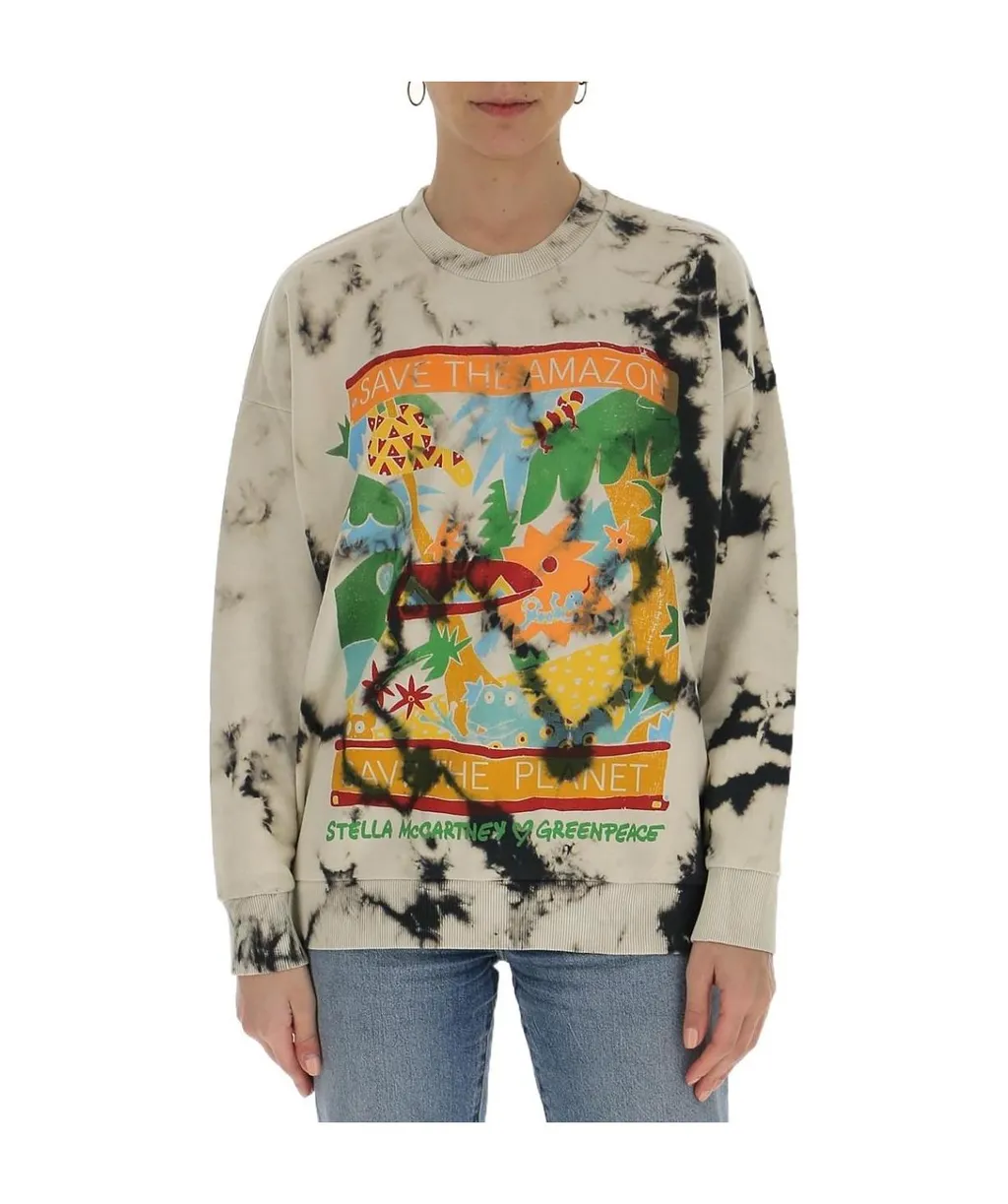 X Greenpeace Printed Sweatshirt