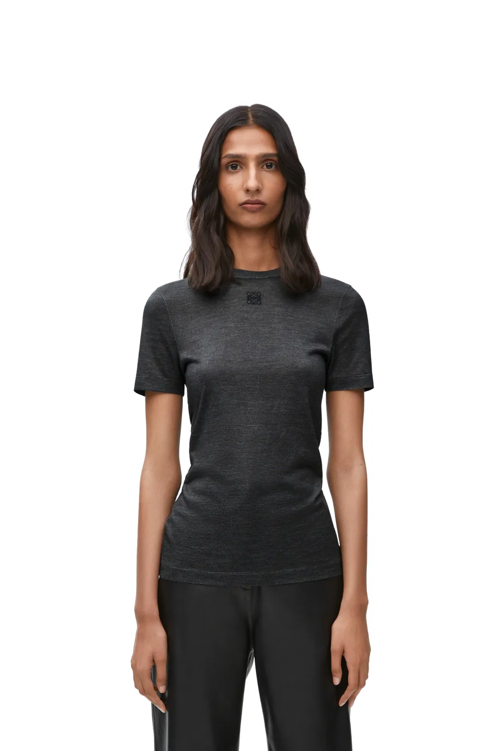 Knot Top In Silk And Viscose