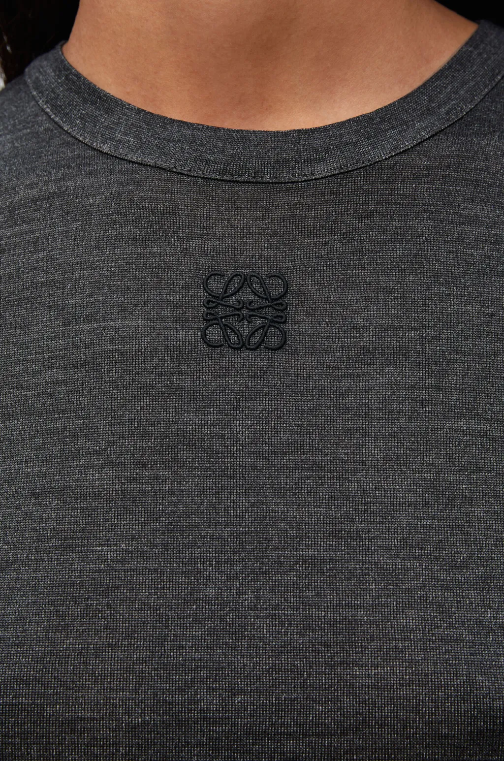 Knot Top In Silk And Viscose