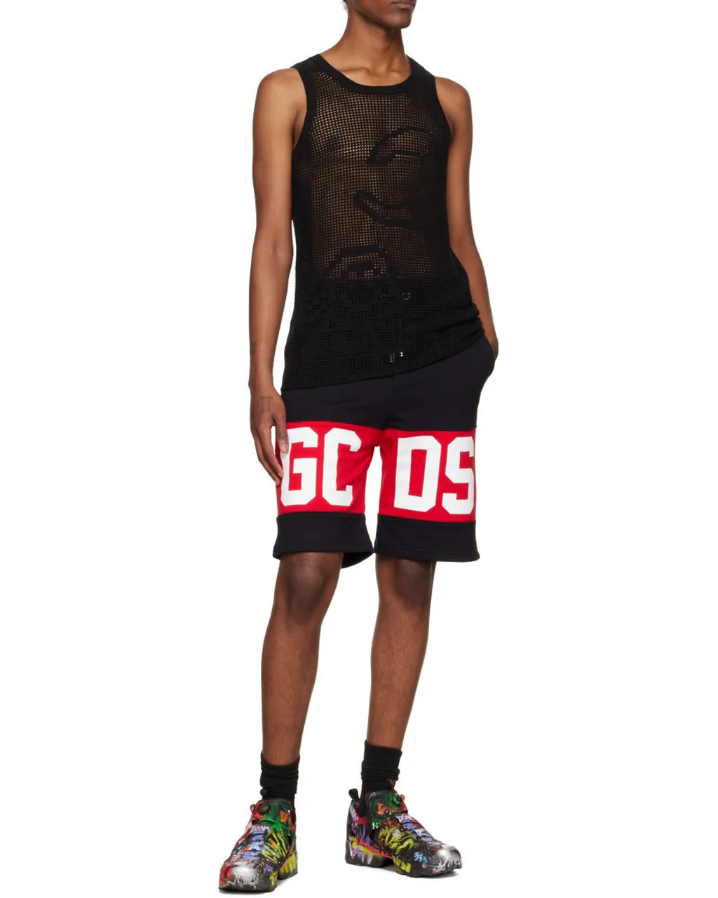 Gcds Logo Band Track Shorts