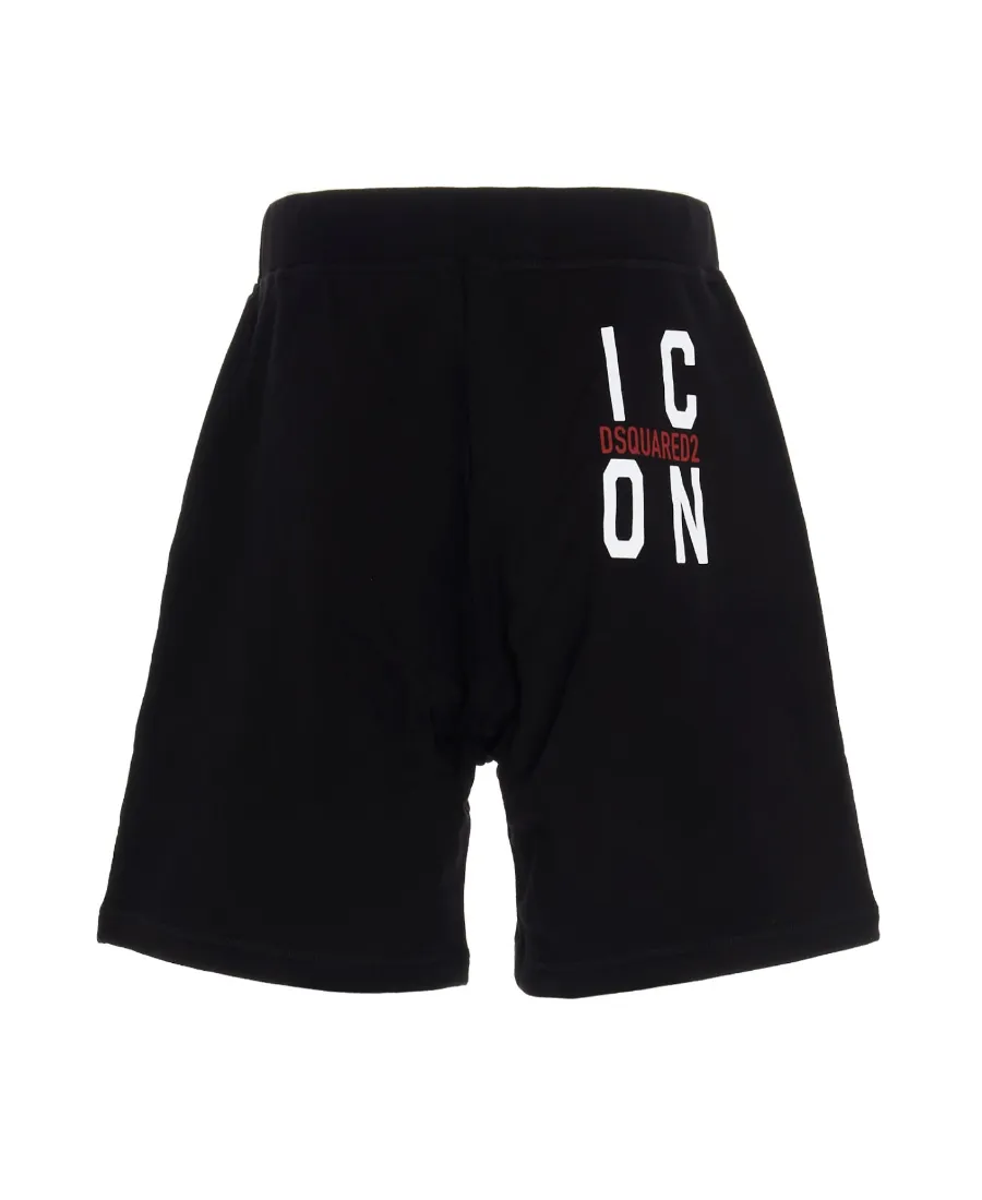 Dsquared2 Icon Logo Print Track Shorts