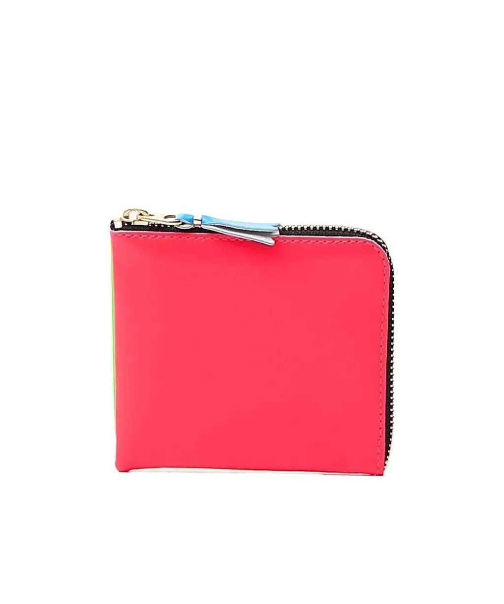 Comme Des GarÇOns Wallet Super Fluo Small Wallet