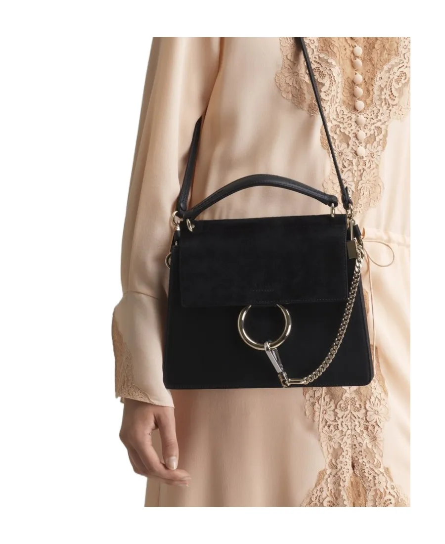 Small Faye Top-Handle Bag