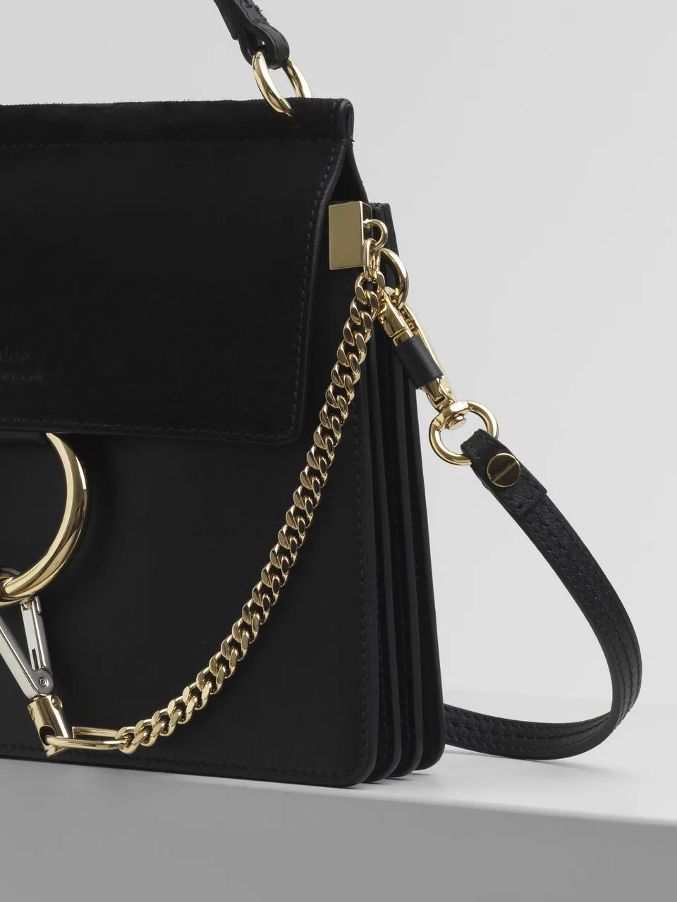 Small Faye Top-Handle Bag