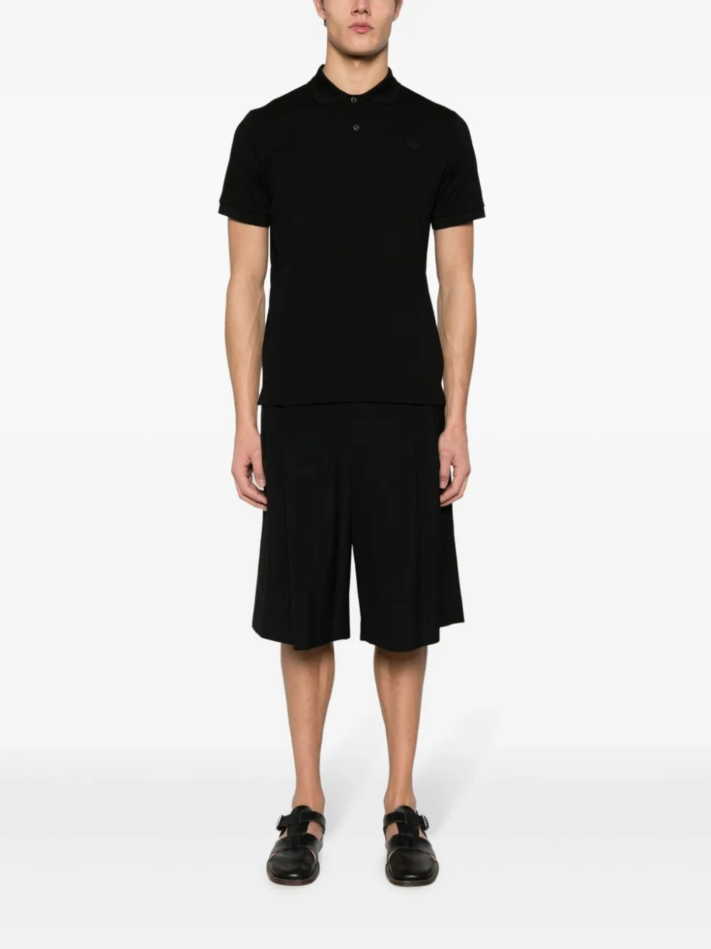 Prada Short-Sleeved Polo Shirt