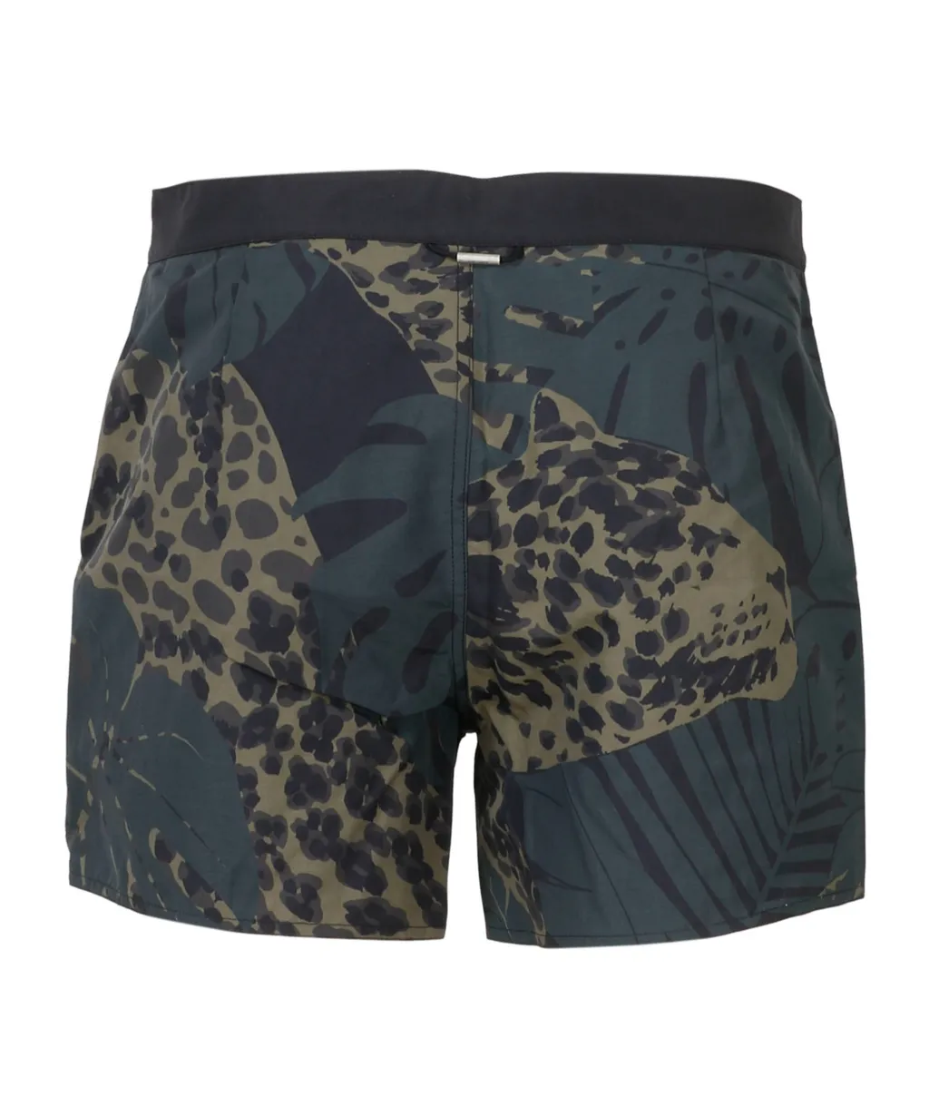 Leopard Nocturne Printed Swim Shorts