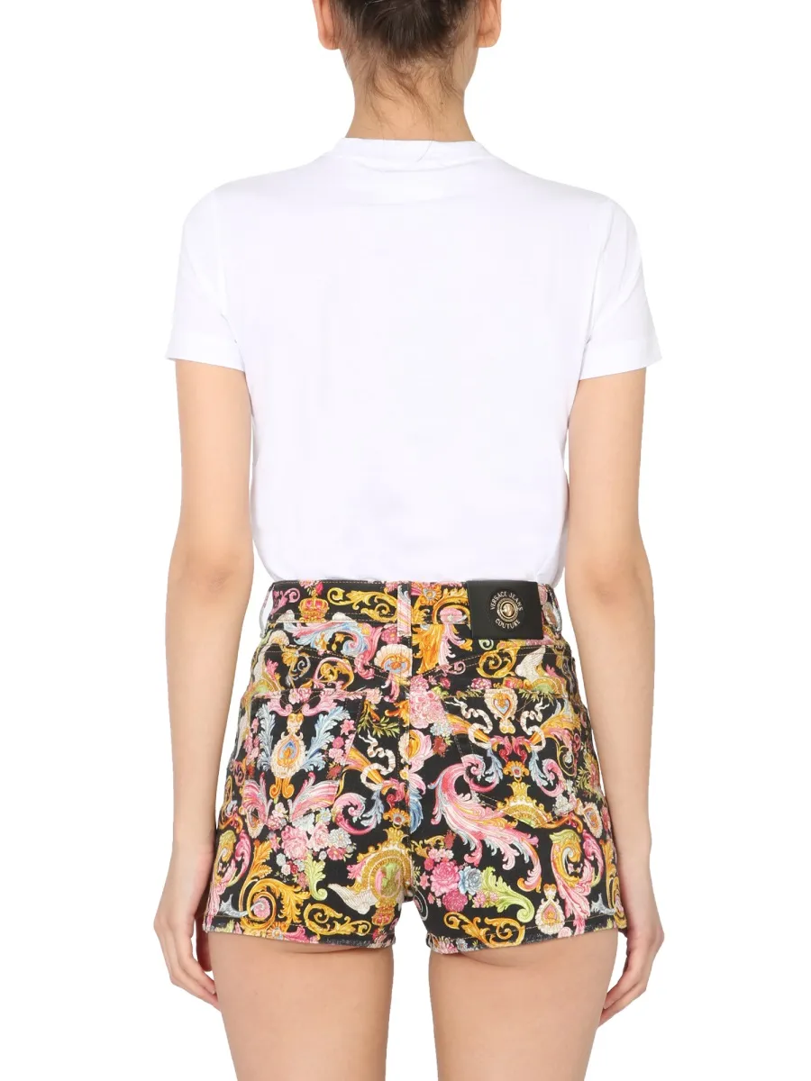 Logo Graphic Print Cotton T-Shirt