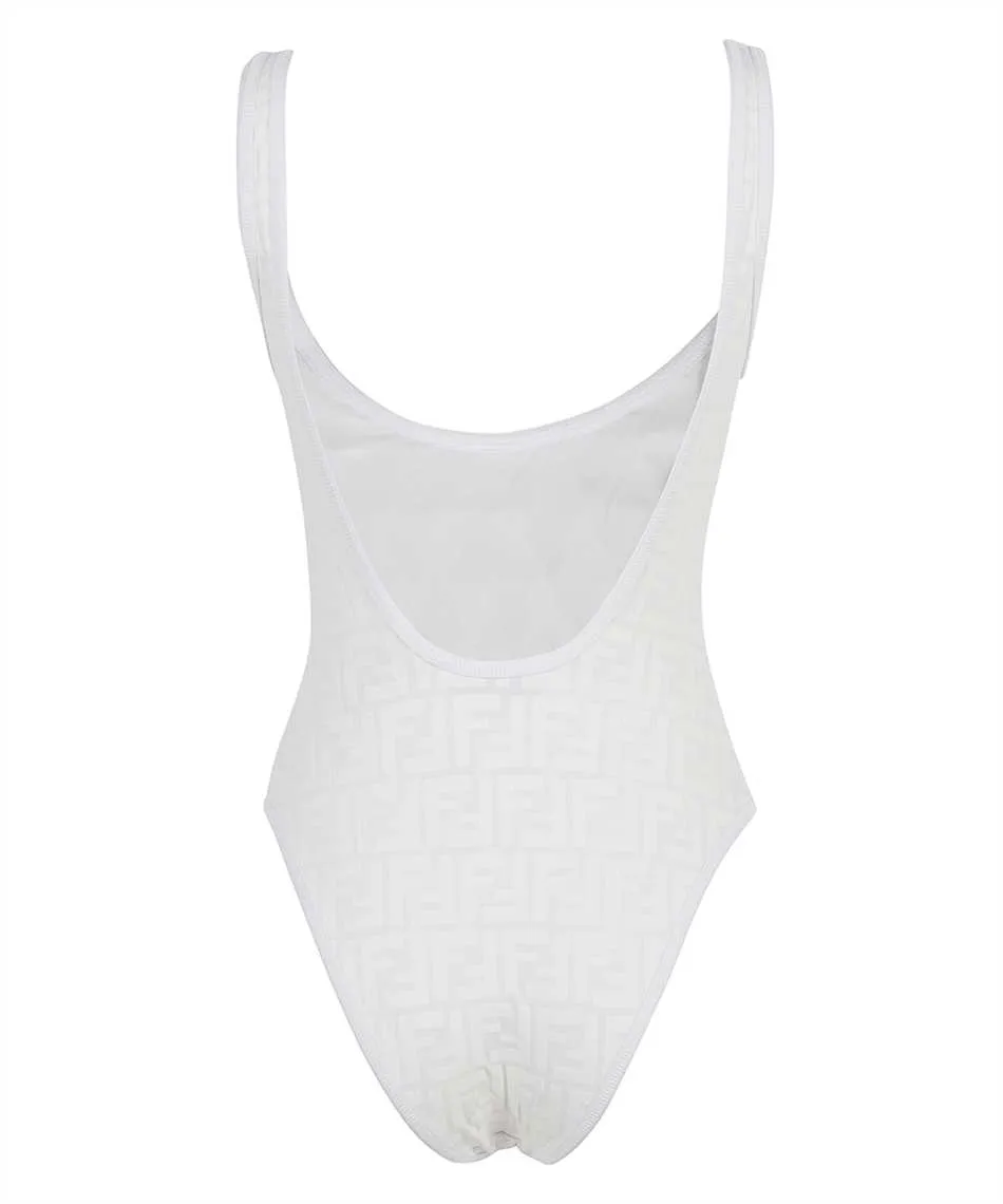 Fendi Ff Motif One-Piece Swimsuit