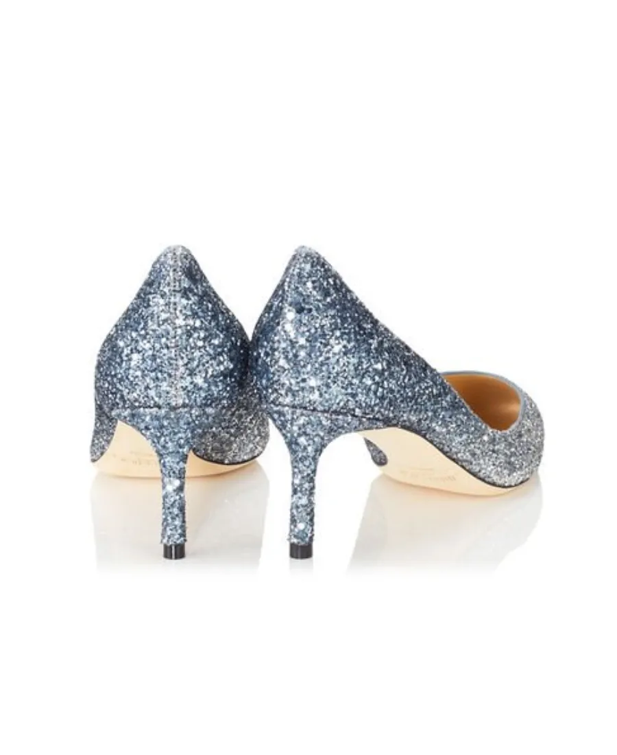 Pointed Logo Heels