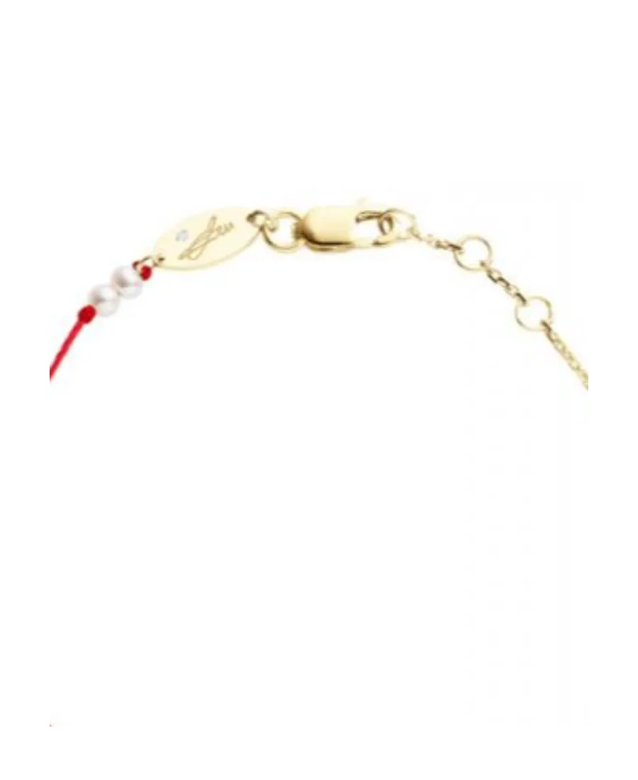 Round Half-Rope And Half-Chain Bracelet