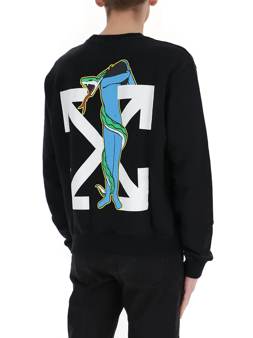 Arrows-Motif Sweatshirt