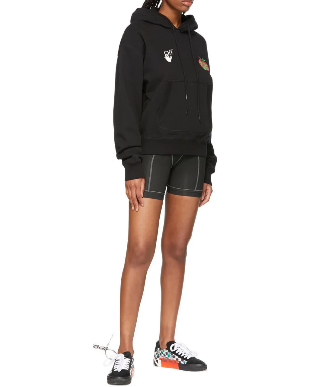 Apple Over Flatlock Hoodie