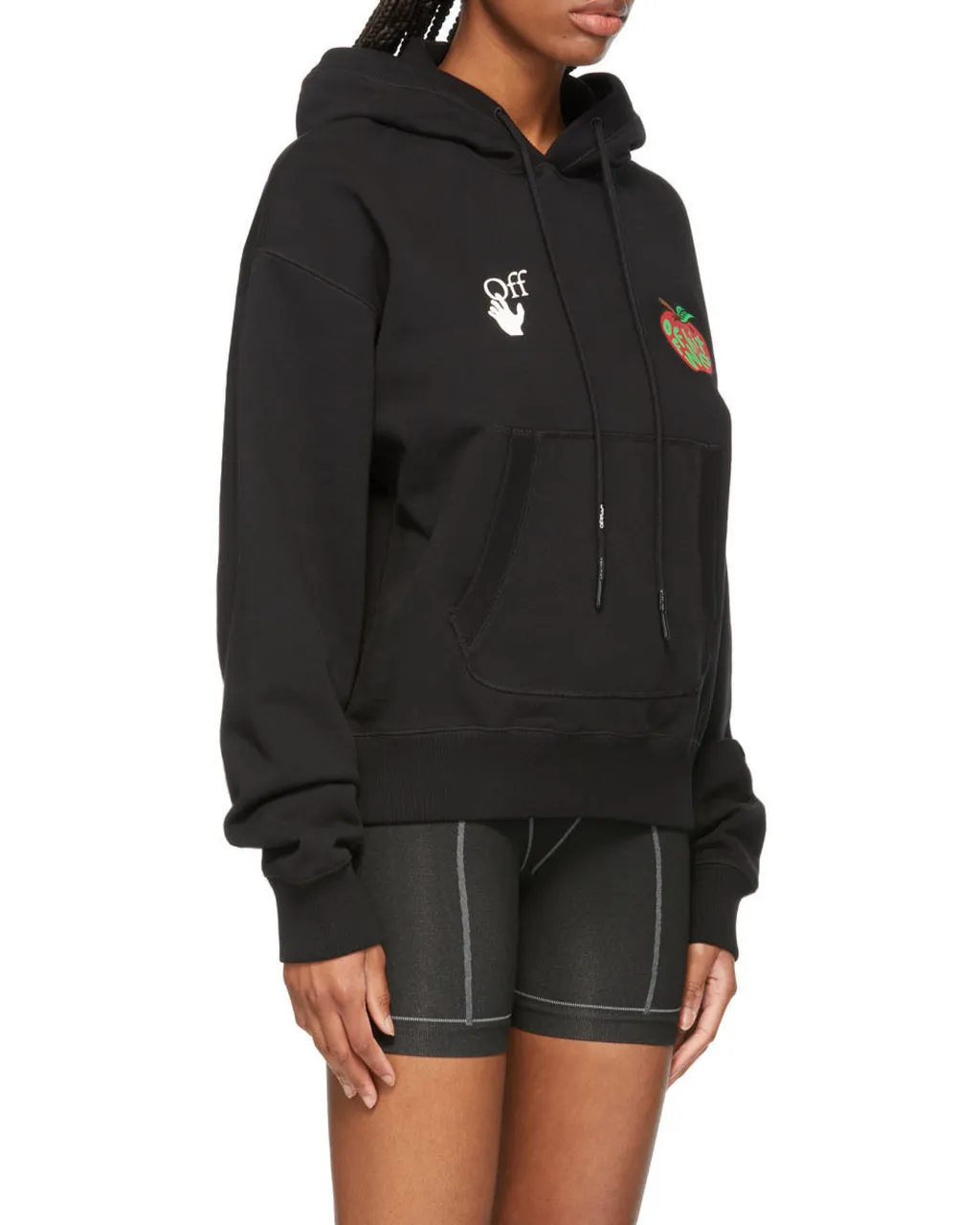 Apple Over Flatlock Hoodie