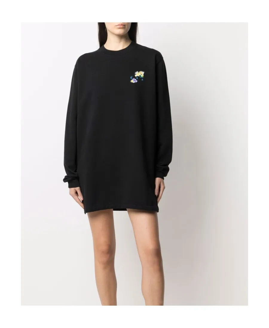 Arrows Print Sweatshirt Dress