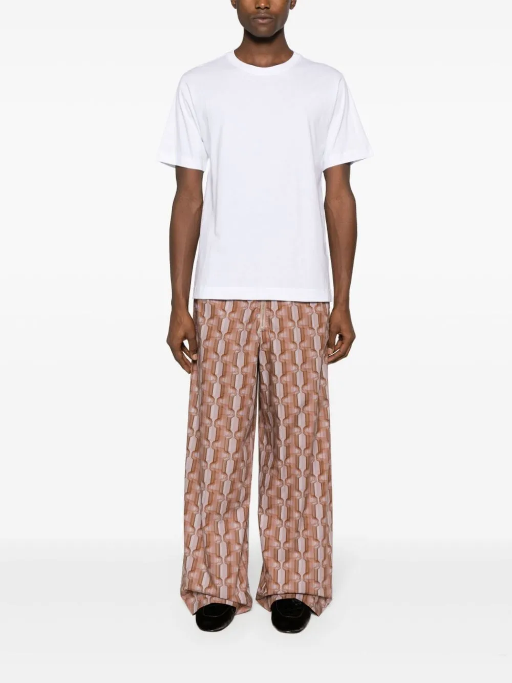 Dries Van Noten Short-Sleeved Crewneck T-Shirt