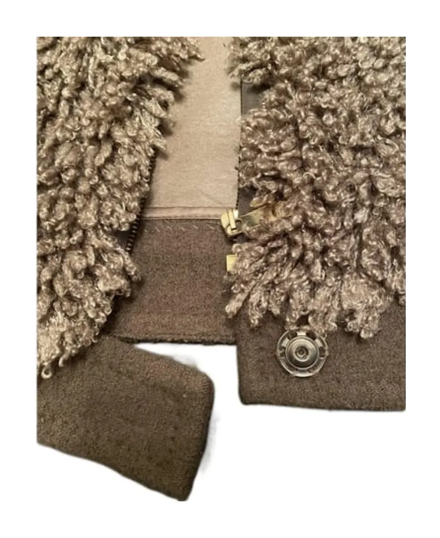 Short Round-Necked Casual Jacket