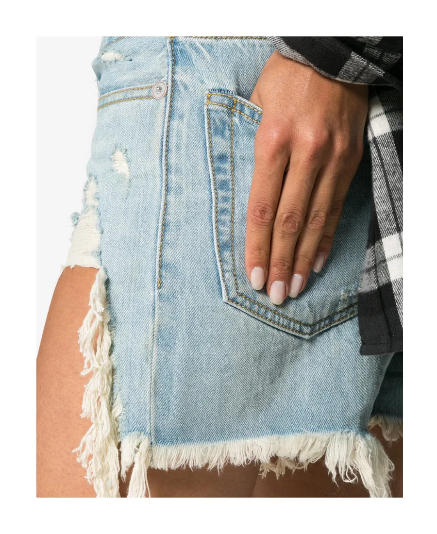 High Waist Denim Shorts