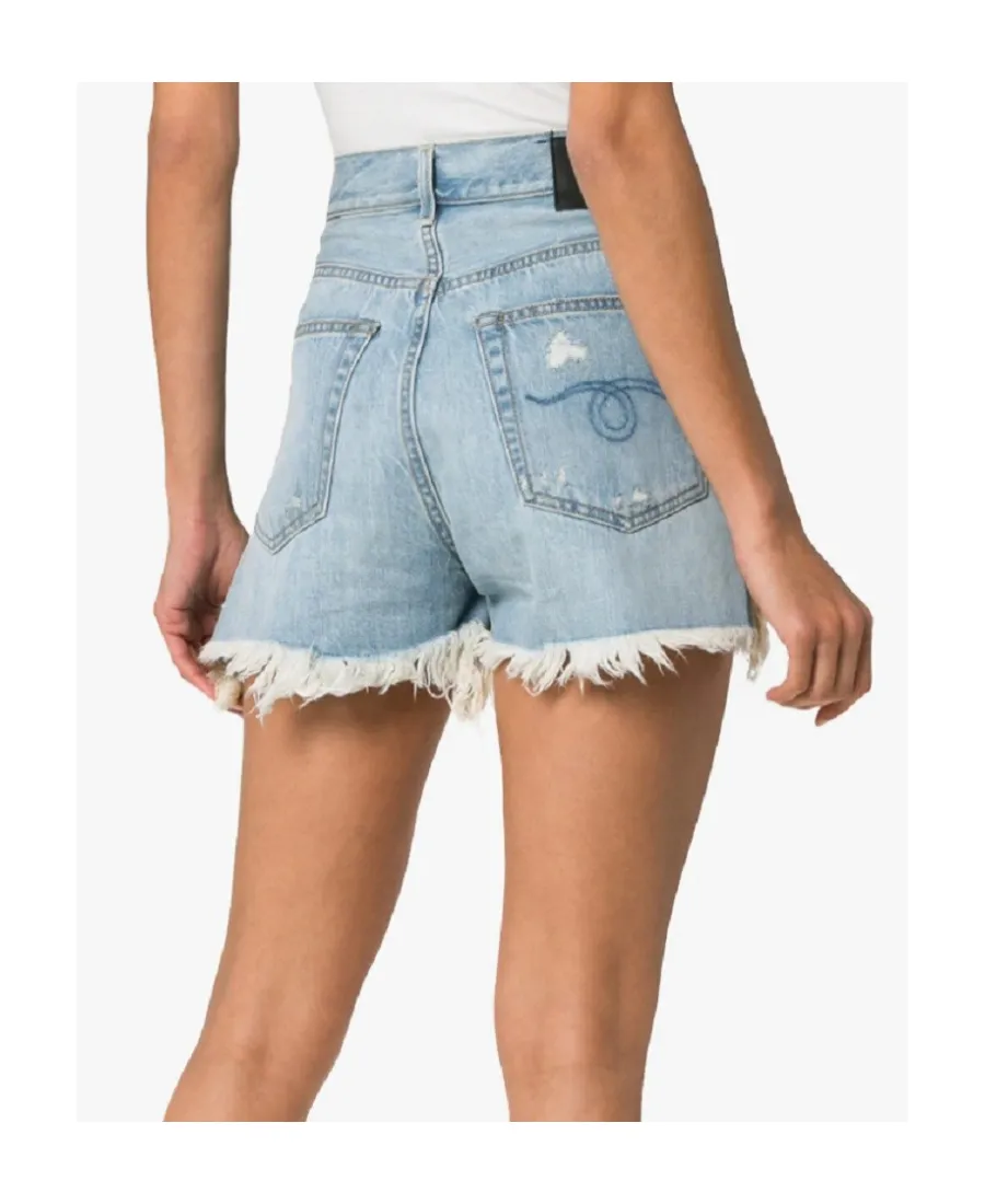 High Waist Denim Shorts