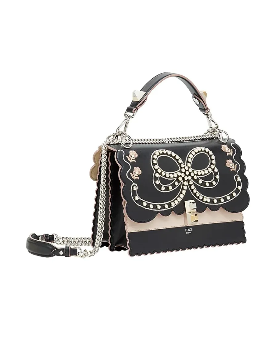 Kan I Rivet Flower Handbag