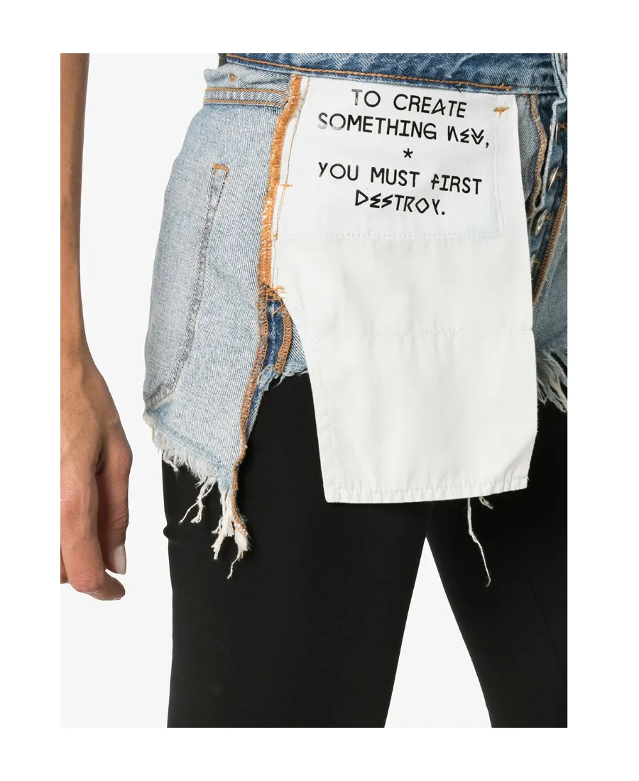 Reverse Short Cotton Leggings