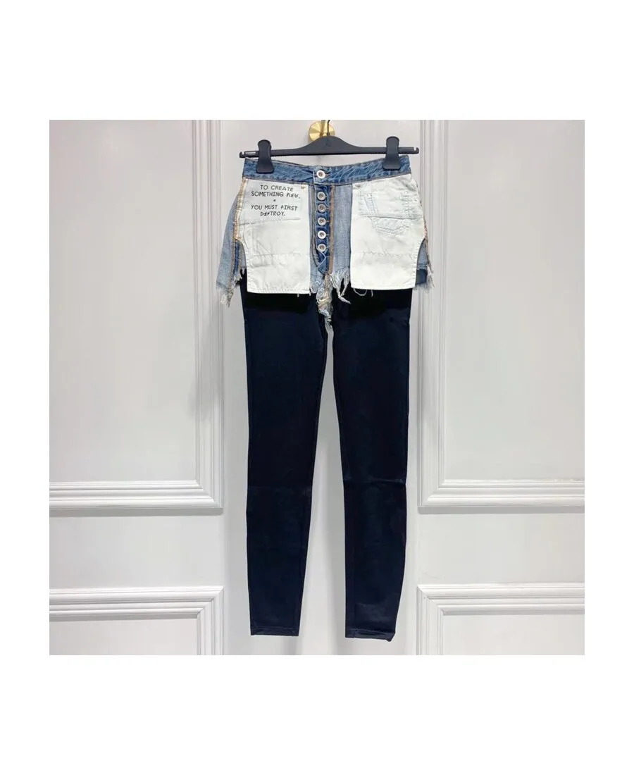 Reverse Short Cotton Leggings
