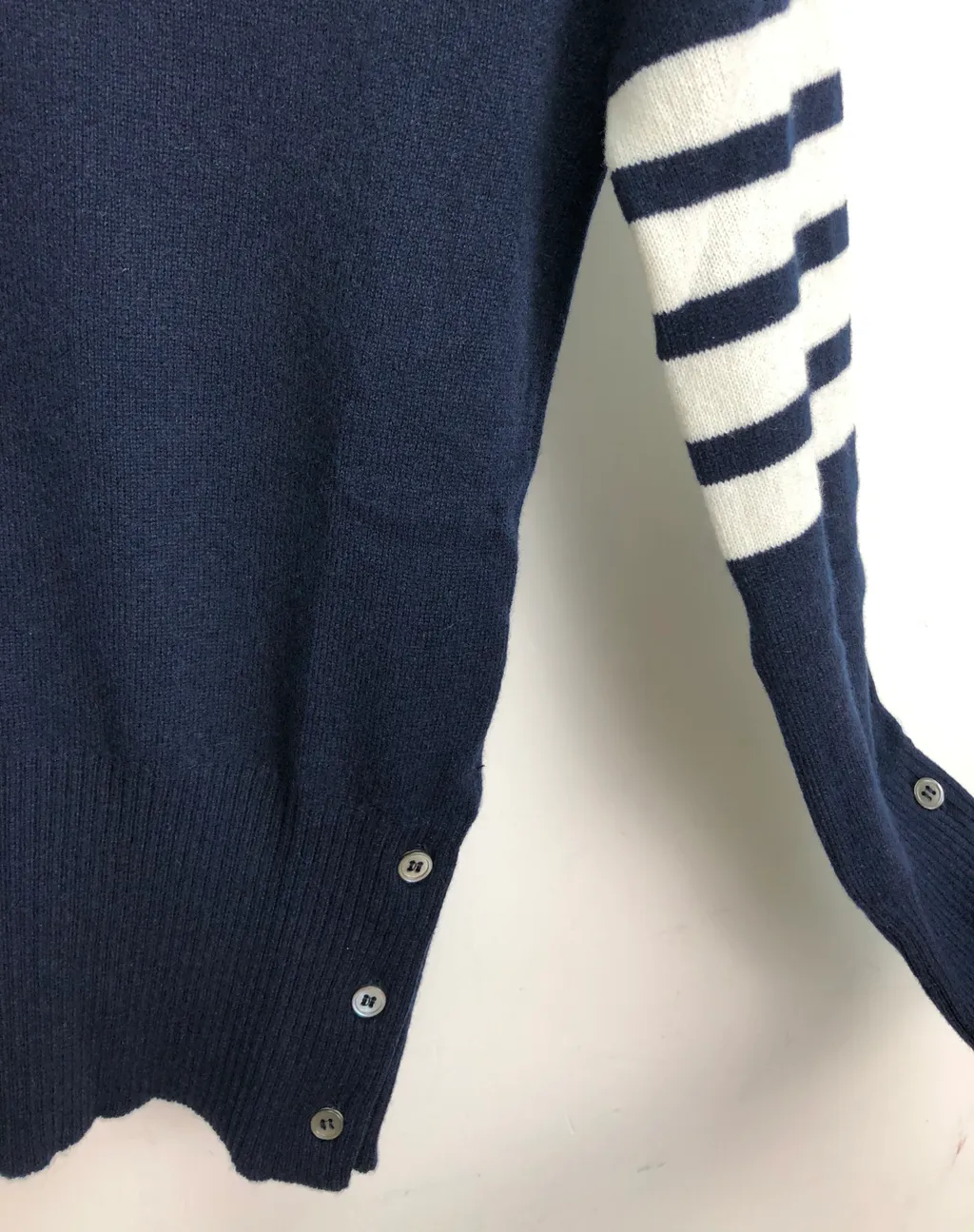 Thom Browne 4-Bar Crewneck Jumper