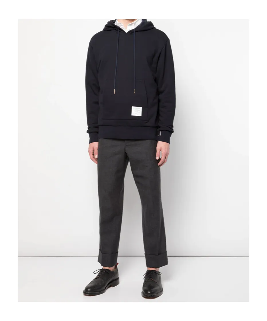 Thom Browne Striped Drawstring Hoodie