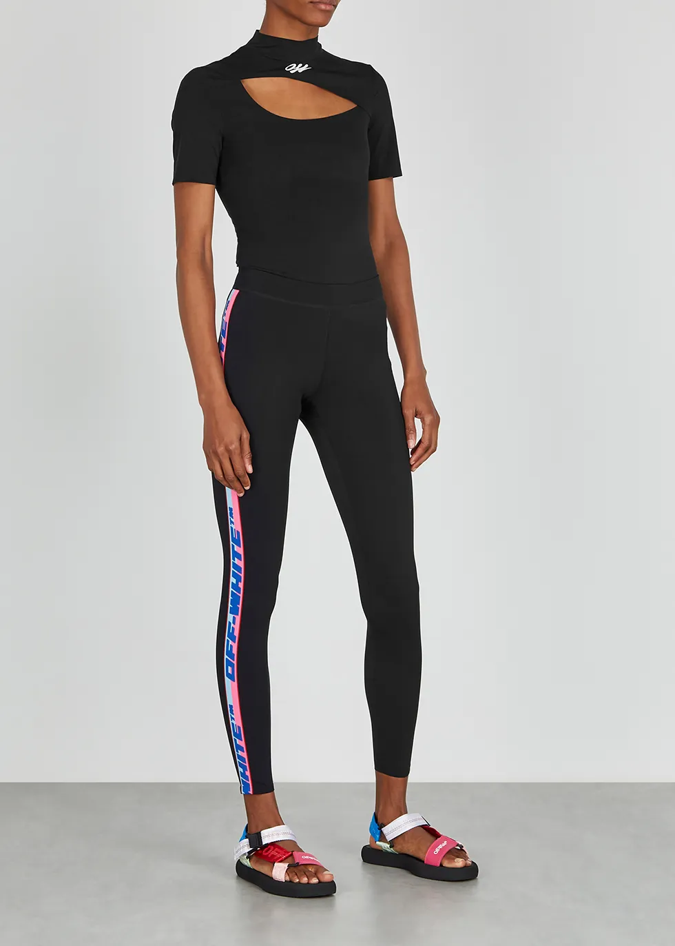Off-White Logo Tape Sport Leggings