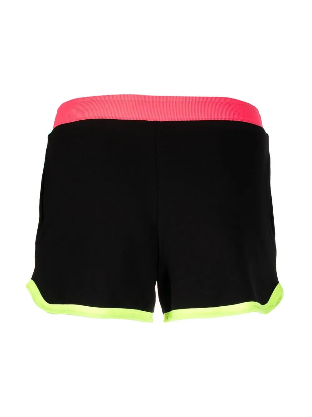 Black Swim Elastic Shorts